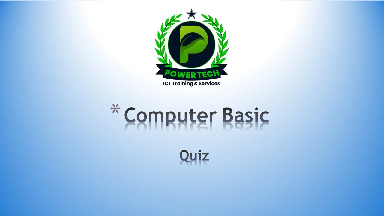 Computer Basic Quiz