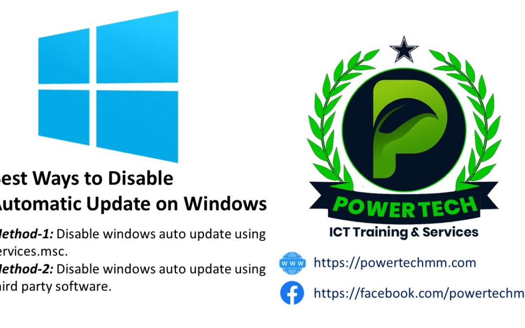 Best Ways to Disable Automatic Update on Windows
