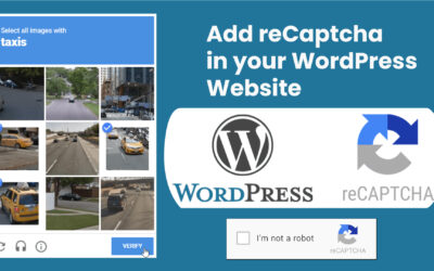 Add Google reCaptcha in WordPress Website